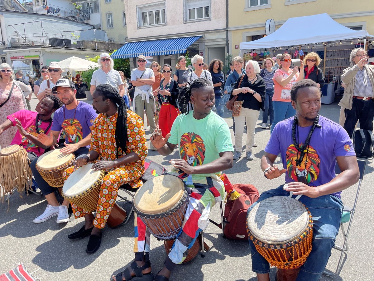 Senegalesisches Trommeln