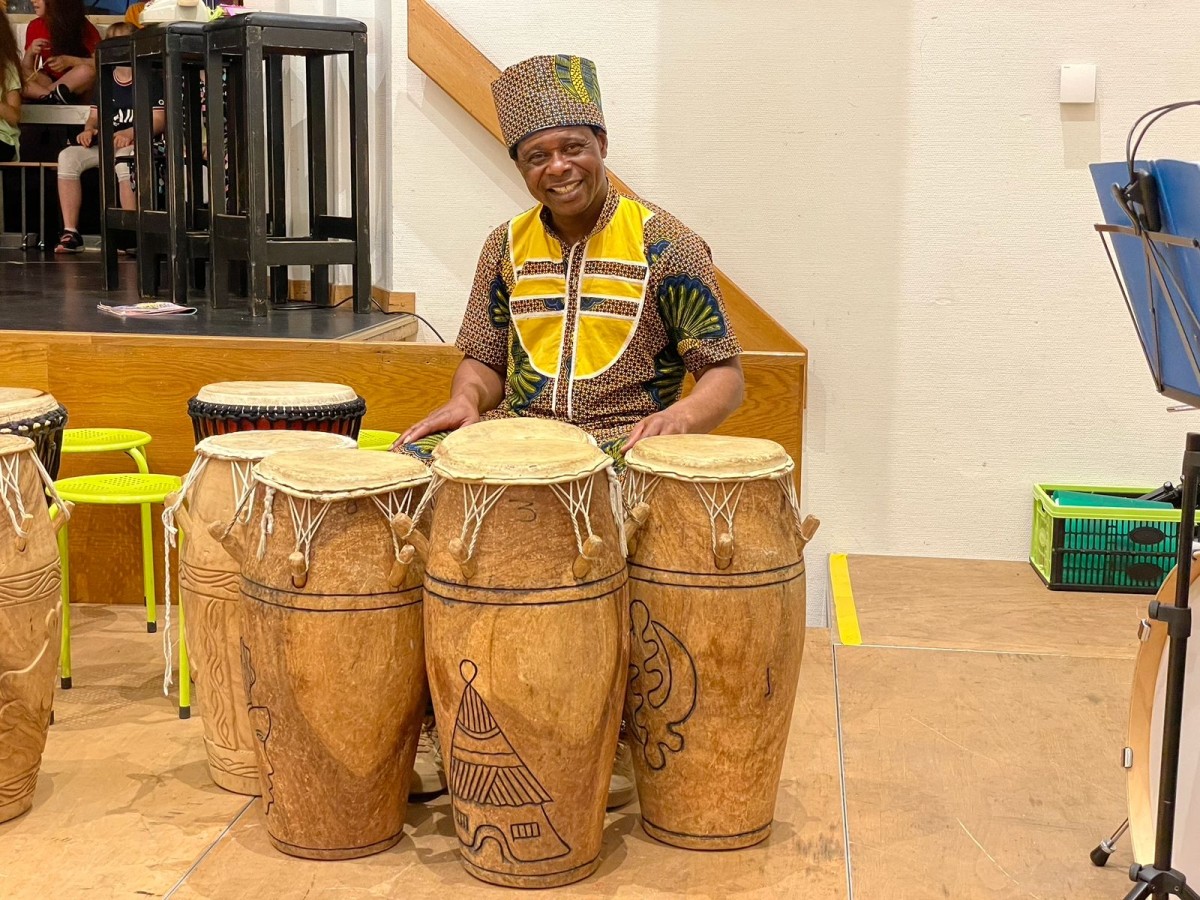 Ghanaisches Trommeln