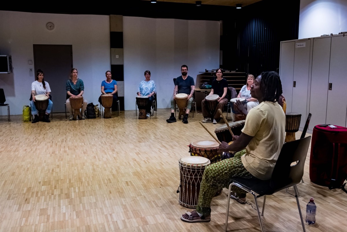 Djembe Trommeln für Anfänger*innen